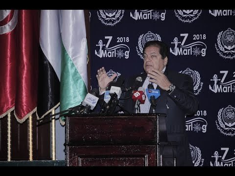 صدى البلد | أبو العينين يشارك في افتتاح المعرض الدولي السنوي للمعدات والخدمات البحرية