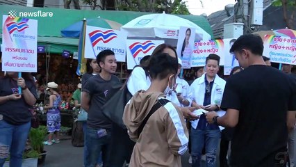 Thailand's first transgender PM candidate rallies support ahead of elections