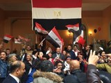 صدى البلد | المصريون بايطاليا يشاركون فرحتهم بالإنتخابات