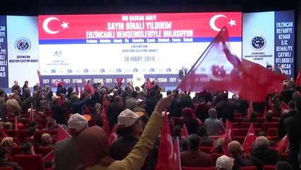 Yıldırım, Erzincan Eğitim Kültür Vakfı'nın Programında Konuştu (1)