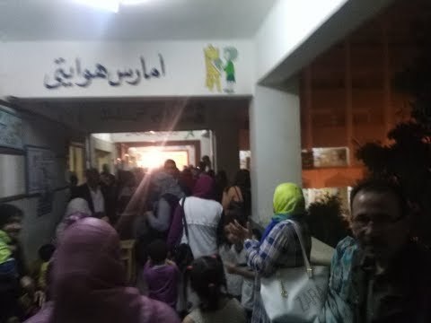 صدى البلد | أهالي قنا يزحفون على اللجان الانتخابية رغم العواصف الترابية