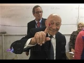 انتخابات مصر2018 : رئيس المجلس القومي لحقوق للانسان يدلي بصوته في إحدى لجان مصر الجديدة