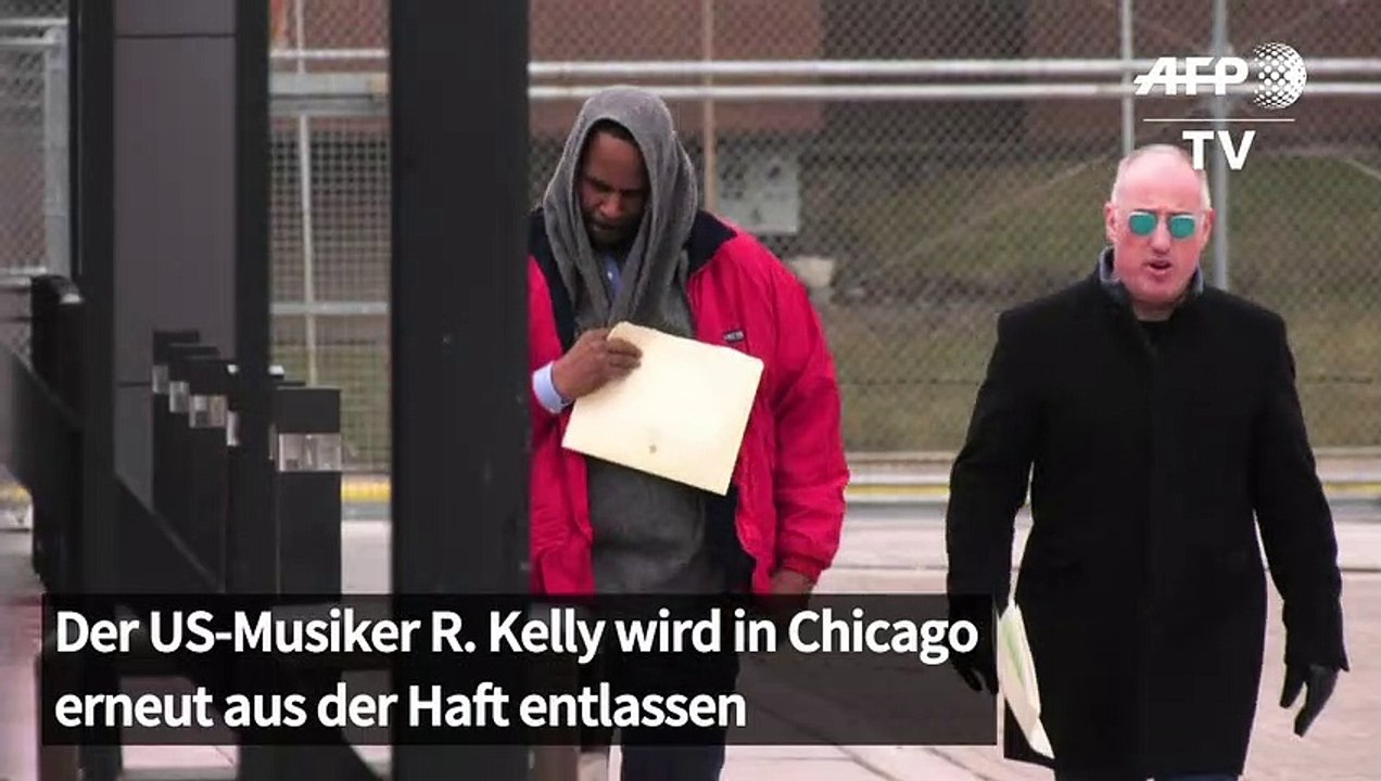 Sänger r. kelly erneut aus der haft entlassen