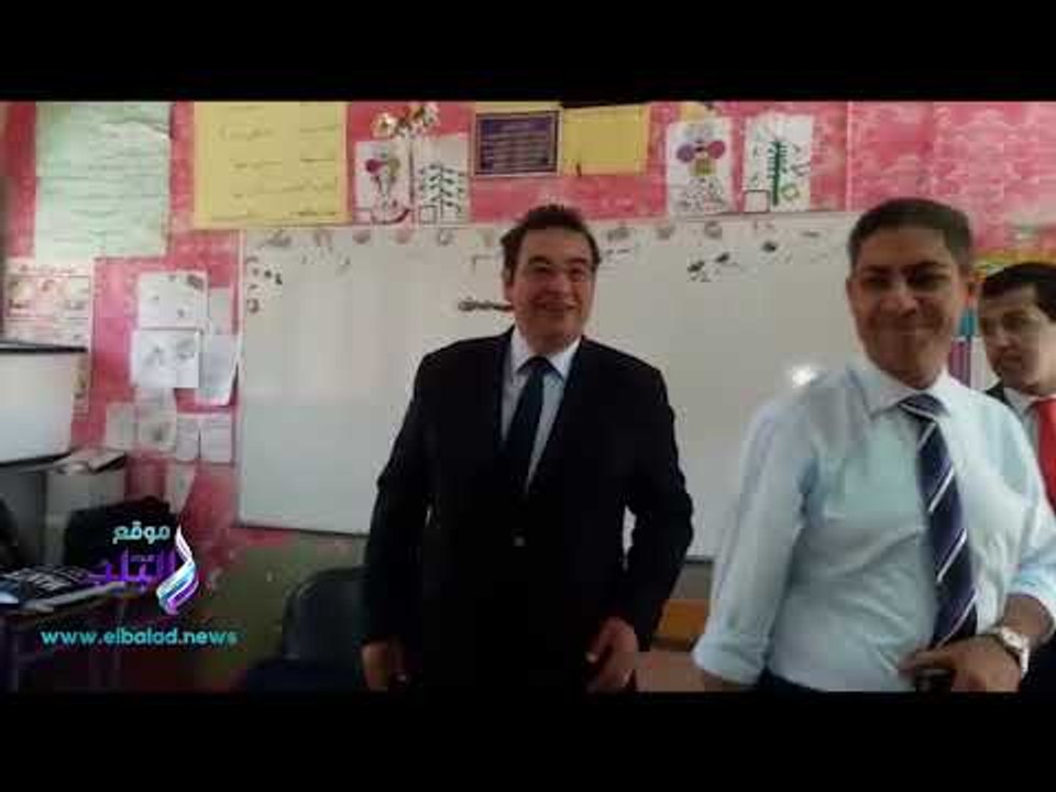 صدى البلد |  النائب إيهاب الخولي يدلي بصوته بالعجوزة