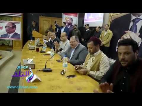 صدى البلد - نتائج انتخابات الرئاسة| محافظ مطروح يشارك الاهالى فرحة فوز السيسى بفترة رئاسية ثانية