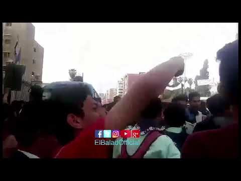 صدى البلد - نتائج انتخابات الرئاسة| احتفالية أمام ديوان محافظة الغربية بفوز السيسي بالرئاسة