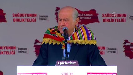 Bahçeli: " Cahiller ve Cani Ruhlular Bilmese de Büyük Milletlerin Her Zaman Beka Meselesi Vardır"