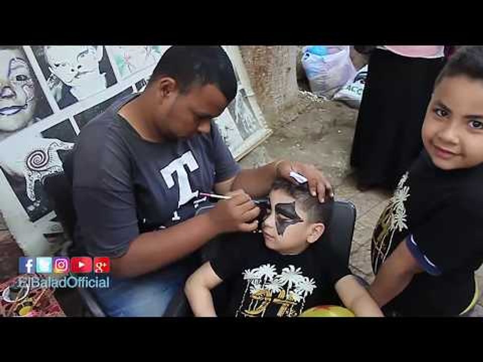 صدى البلد | إقبال الأطفال على رسم وجوههم في حديقة الحيوان احتفالا بشم النسيم