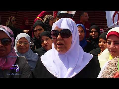 صدى البلد | سمية آبو العينين لأهالي الشهداء : خرجنا للإنتخاب نأخذ ثأرنا وثأركم