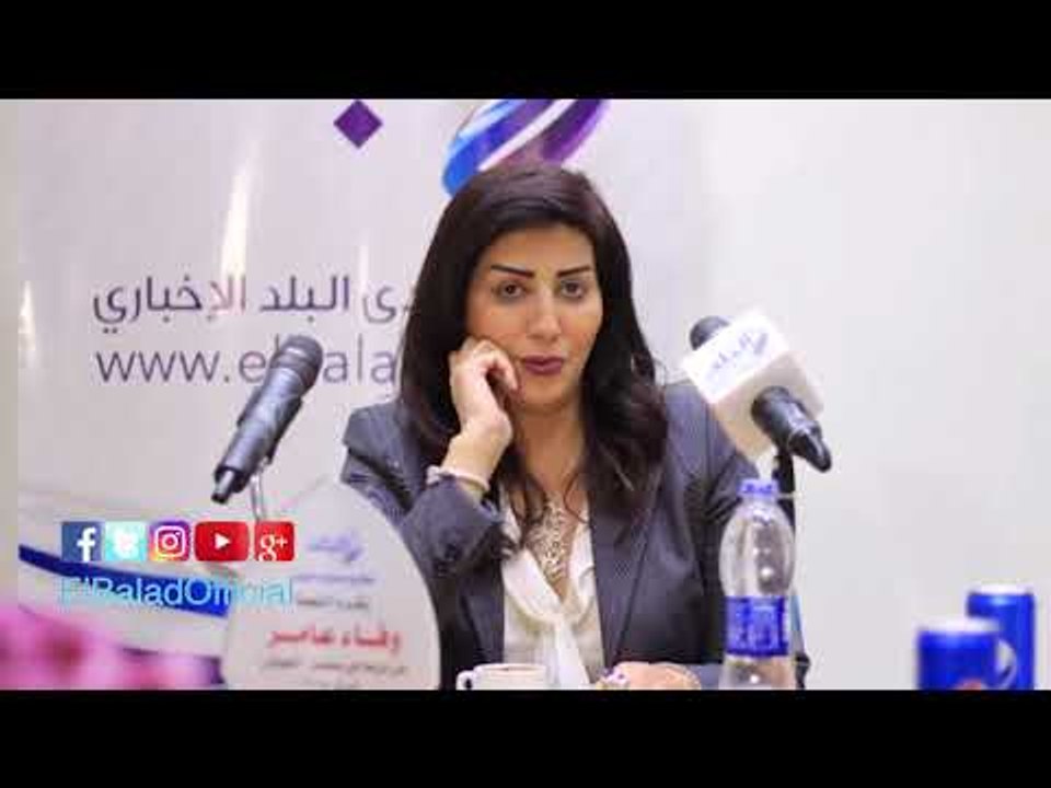 صدى البلد |وفاء عامر تروي فى ندوه "صدى البلد " حادثة وفاة شقيقتها وعلاقتها بمسلسل"الطوفان "