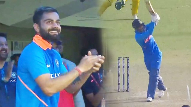 Ind vs Aus 4th ODI: Virat Kohli का Jasprit Bumrah के छक्के पर अनोखा रिएक्शन | वनइंडिया हिंदी