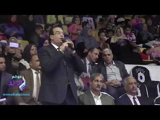 صدى البلد |  محافظ الدقهلية يكرم أمهات مثاليات وأطفال أيتام بإستاد المنصورة