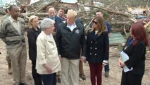 Trump In Devastated Lee County Tornado Area