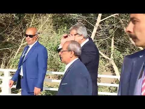 صدى البلد | خالد عبد العزيز يفتتح مجمع فريدة عثمان للسباحة بمركز شباب الجزيرة