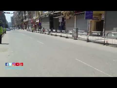 صدى البلد | سيولة مرورية بشوارع وسط البلد فى احتفالات شم النسيم