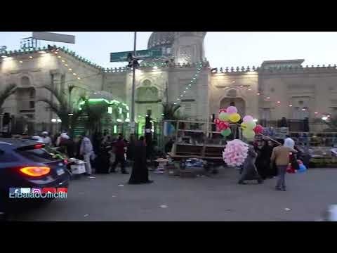 صدى البلد | توافد أبناء الطرق الصوفية لحضور احتفالات مولد السيدة زينب