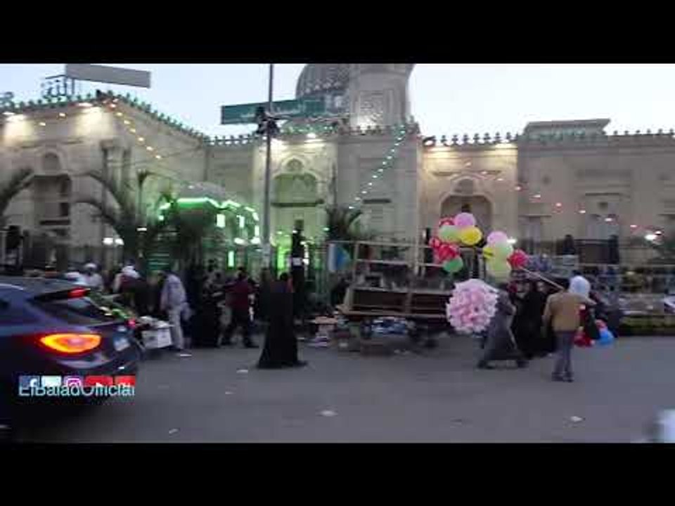 صدى البلد | توافد أبناء الطرق الصوفية لحضور احتفالات مولد السيدة زينب