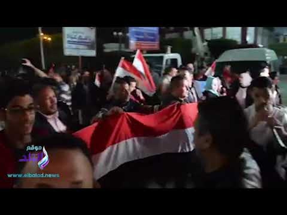 صدى البلد | محافظ كفر الشيخ ومدير الأمن يشاركان في الاحتفال بفوز السيسي