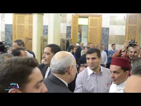 صدى البلد | موسى مصطفى موسى في عزاء زوجة وكيل النواب