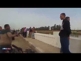 صدى البلد | اهالي الشاب المنتحر بالشرقية يبحثون عن جثمانه بترعة الأسماعيلية