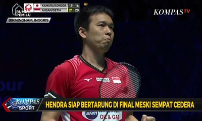 Hendra Siap Bertanding di Final Meski Sempat Cedera