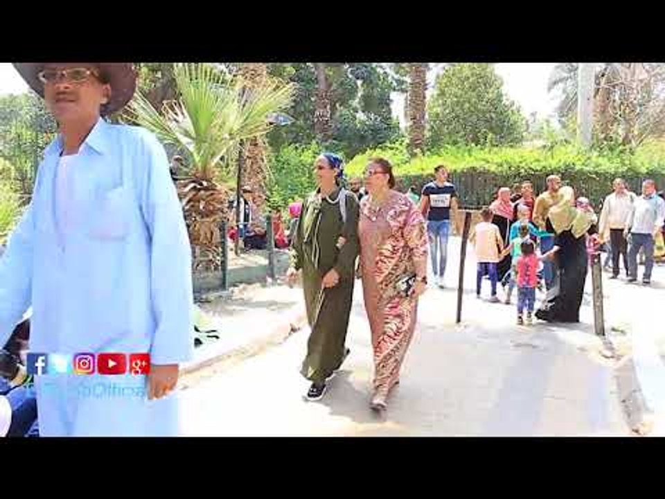 صدى البلد | إقبال كبير على حديقة الحيوان احتفالا بشم النسيم