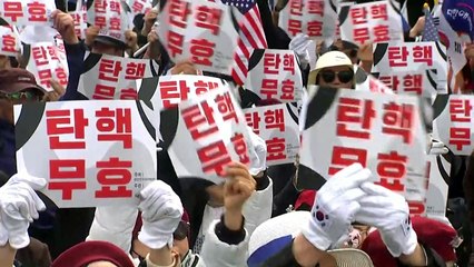 "박근혜 석방" 탄핵 2년 도심 곳곳서 집회 / YTN
