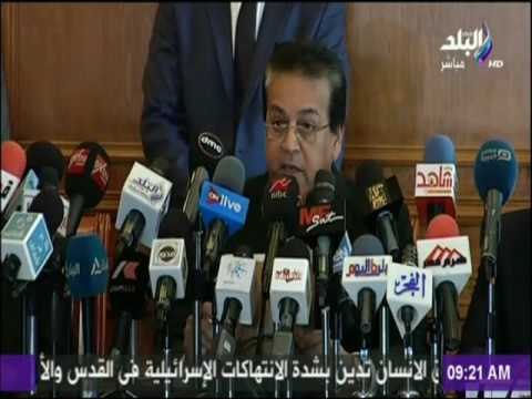 وزير التعليم العالى يعلن نتيجة تنسيق المرحلة الأولى بالجامعات