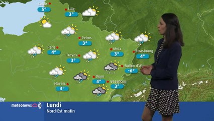 La météo du lundi 11 mars 2019 en Lorraine et Franche-Comté