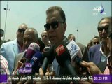 علي مسئوليتي - د /هشام عرفات وزير النقل يتفقد أعمال تنفيذ طريق شبرا بنها