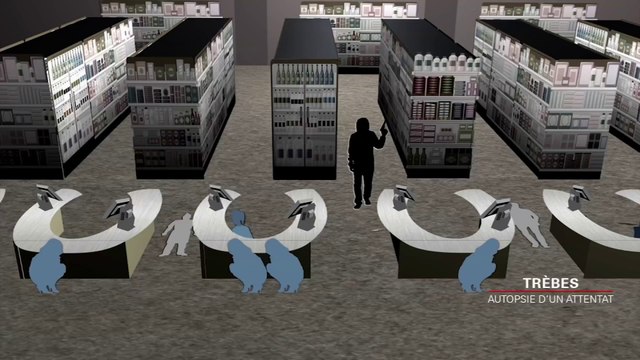 Si je vomis, il va m'entendre. Cette caissière s'est cachée à quelques mètres du terroriste lors de l'attentat de Trèbes, elle témoigne pour la première fois