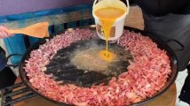 Antheit : des omelettes géantes avec 1.100 oeufs