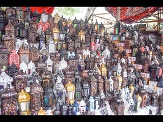 صدى البلد | شوارع السيدة زينب تتزين بفوانيس "رمضان"