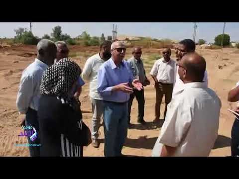 صدى البلد | محافظ أسوان يتابع أعمال تنفيذ مشروع المعالجة الثلاثية بمحطة بلانة
