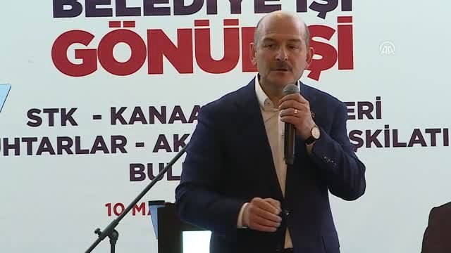 Soylu: Pkk'yı Meclis'e Sokmak, PKK'yı Belediyelere Musallat Etmek Gibi Bir Hileye Hiç Başvurmadık