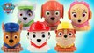 6 Paw Patrol Mashems - Complete Chase Marshall Rubble Rocky Zuma Skye - Unboxing Demo Review