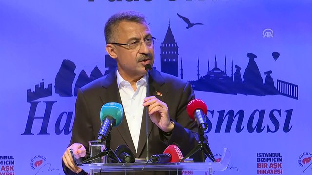 Cumhurbaşkanı Yardımcısı Oktay: 'Biz bu şehri dünyanın kalbi olarak görüyoruz' - İSTANBUL