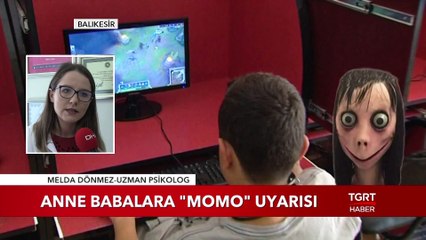 Anne Babalara Momo Uyarısı