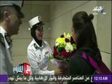 استقبال حافل لبطلة مصر العالمية فريدة عثمان في مطار القاهرة