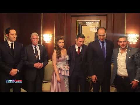 صدى البلد | المشير طنطاوي و جمال وعلاء مبارك في عقد قران نجل شوقي غريب