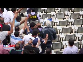 صدى البلد | «كاسونجو» يلقي التحية العسكرية على مرتضى منصور