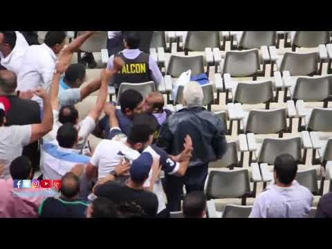 صدى البلد | «كاسونجو» يلقي التحية العسكرية على مرتضى منصور