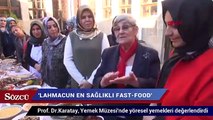 Canan Karatay Lahmacun en sağlıklı fast-food