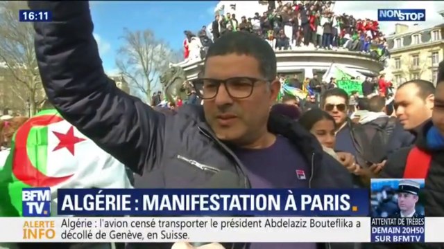 Il est temps qu'il se repose. À Paris, des Algériens se mobilisent contre un 5e mandat de Bouteflika