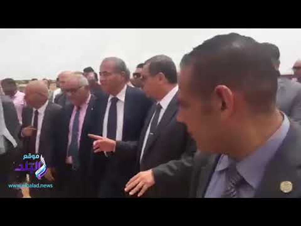 صدى البلد | وزيرا الزراعة والتموين يفتتحان المرحلة الأولي لتطوير بحيرة قارون
