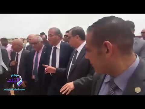 صدى البلد | وزيرا الزراعة والتموين يفتتحان المرحلة الأولي لتطوير بحيرة قارون