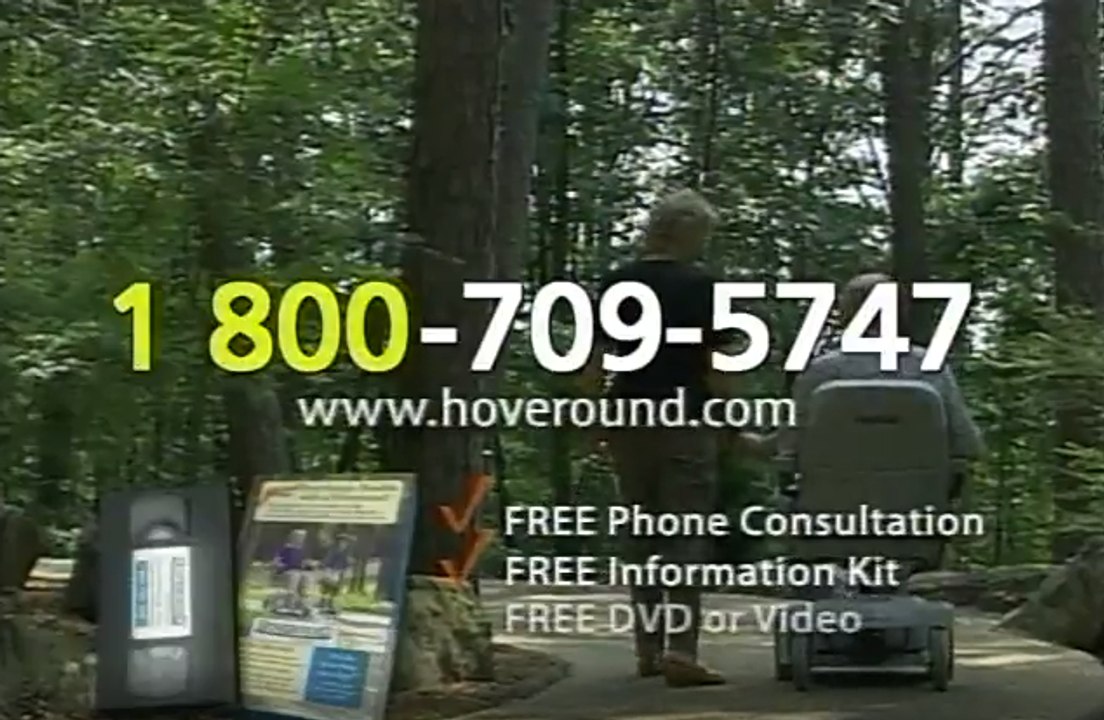 Hoveround commercial