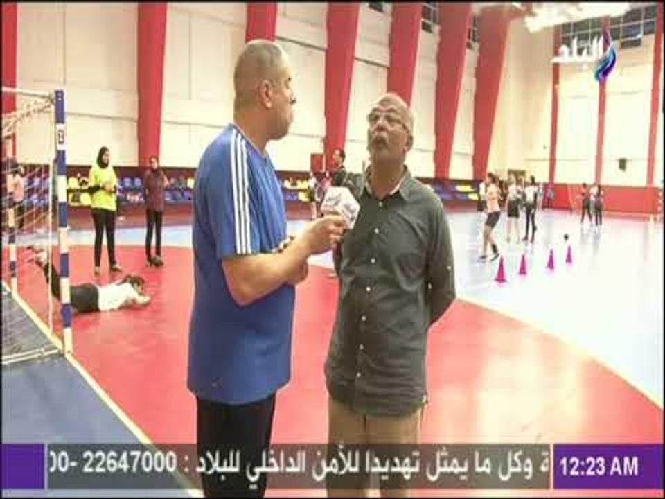 مع شوبير - المدير التنفيذي للمركز الاوليمبي بالمعادي واخر التطورات بالمركز