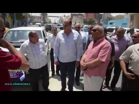 صدى البلد |محافظ مطروح يتفقد أعمال تطوير الشواطئ والكورنيش.