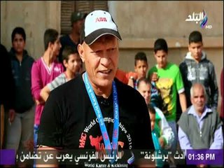 قصة صلاح عزازى بطل العالم فى الكيك بوكسينج..«بطل مكافح يستحق الاحترام والتتويج»